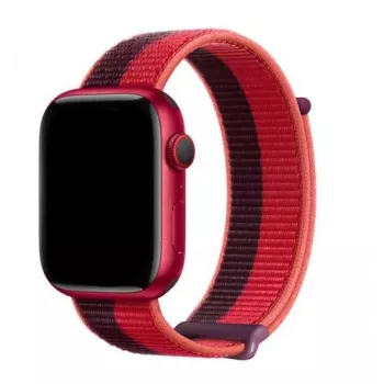 Dux Ducis Silicone Sport Band for Apple Watch 41/40/38mm - Red