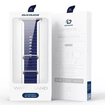 Dux Ducis Silicone Sport Band for Apple Watch 45/44/42mm - Navy Blue