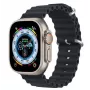 Dux Ducis Silicone Watch Strap for Apple Watch Series 8/7/6/5/4/3/2/SE (38/40/41mm) - Grey