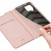 DUX DUCIS Skin Pro Flip Case Samsung Galaxy A54 5G, rožinė, PU oda su kortelių kišene ir stovu
