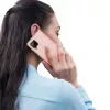 DUX DUCIS Skin Pro Flip Case Samsung Galaxy A54 5G, rožinė, PU oda su kortelių kišene ir stovu