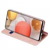 DUX DUCIS Skin Pro Flip Case Samsung Galaxy A54 5G, rožinė, PU oda su kortelių kišene ir stovu
