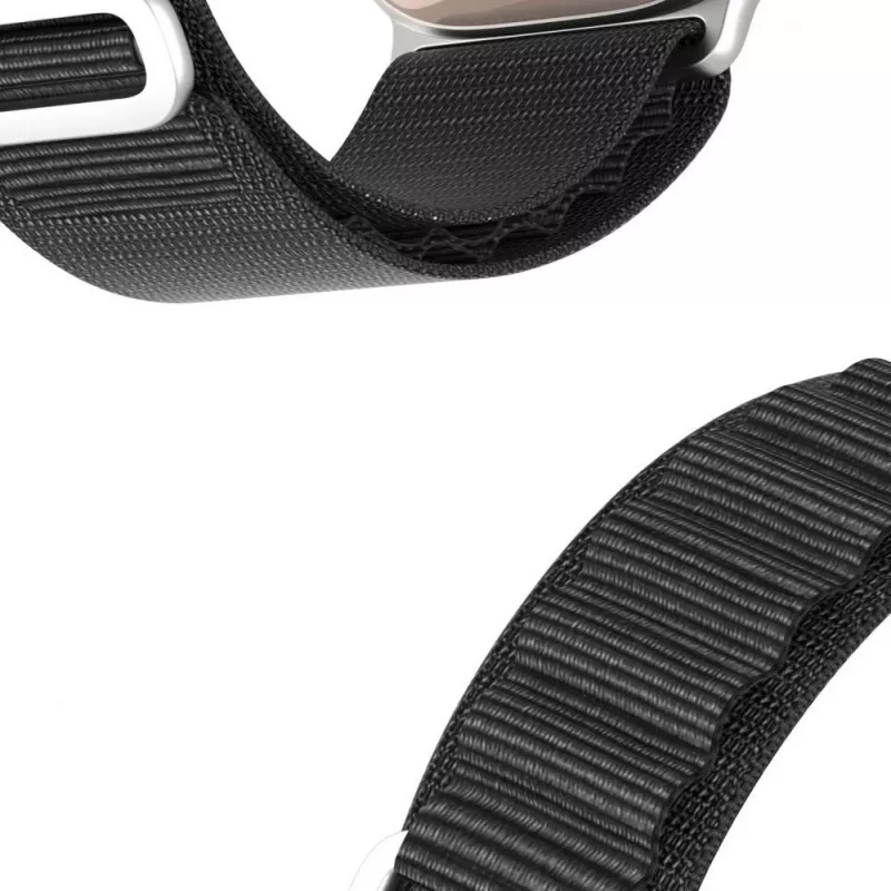 Dux Ducis Sport Buckle Strap, skirtas Apple Watch 38/40/41/42mm, juodas