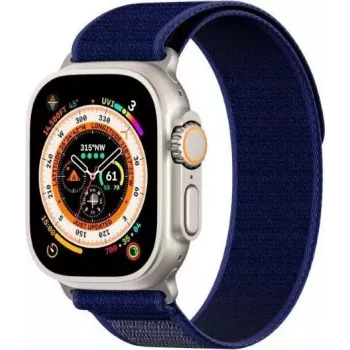 Dux Ducis Sport Velcro Strap for Apple Watch 42/44/45/46/49mm Blue