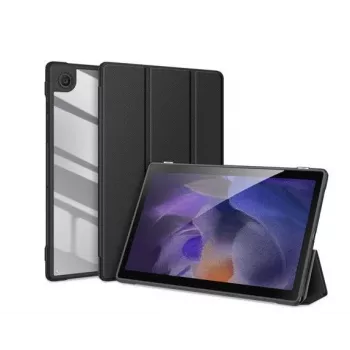 Dux Ducis Toby Armored Flip Smart Case Samsung Galaxy Tab A8 10.5 inch 2021 su Stylus - Juoda