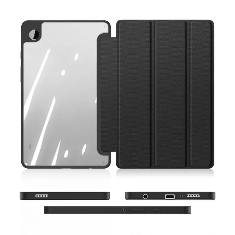 Dux Ducis Toby Folio Case with Flip Stand for Samsung Galaxy Tab A9 8,7 inch - Black