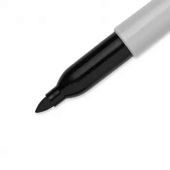 DYMO Sharpie Fine Point Permanent Marker juoda (2 vnt.)