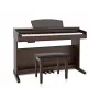 Dynatone SLP-175 RW skaitmeninis pianinas su 88 klavišų svertine klaviatūra, 128 balsų polifonija, 40 garsų, 3 pedalais, 2x15W garsiakalbiais, USB MIDI, raudonmedžio spalvos