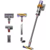 Dyson V15 Detect Absolute belaidis dulkių siurblys, nerūdijančio plieno, 240AW, LCD ekranas, 60 min veikimo