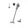 Dyson V15 Detect Absolute belaidis dulkių siurblys, nerūdijančio plieno, 240AW, LCD ekranas, 60 min veikimo
