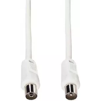 e+p HFT 1 koaksialinis antenos kabelis 1,5 m baltas 75 Ohm IEC kištukas - lizdas
