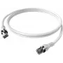 EasyLan saCon DualBoot Patch Cable S/FTP White 5.0m Cat.6A