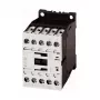 Eaton DILM12-01(24VDC) galios kontaktoriaus 3 polių, 12A AC-3, 24V DC ritė, IP20 – juoda/balta, 45x68mm (276880)