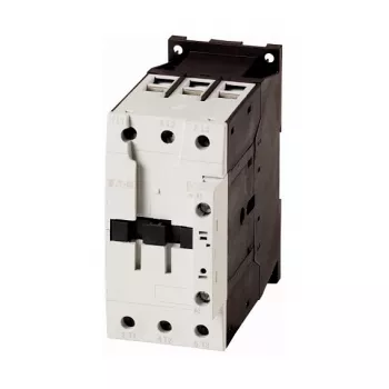 Eaton DILM65 3-polių galios kontaktoris, 230 V 50 Hz / 240 V 60 Hz ritė, 65 A AC-3, 30 kW 400 V, varžtiniai gnybtai, montavimui ant DIN bėgelio