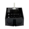 Eaton P1-25/I2/SVB-SW/HI11 3 polių pagrindinis jungiklis 25A paviršinis montavimas juodas/baltas