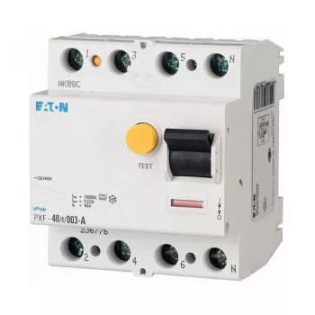 Eaton PXF-25/4/003-A liekamosios srovės automatas (RCCB), 25 A, 4 polių, 30 mA, A tipas