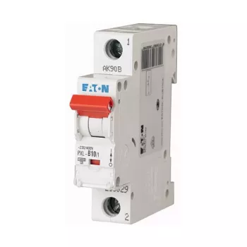 EATON PXL-C10/1 miniatiūrinis automatinis jungiklis 10A 1 polių C charakteristika 10kA (236055)