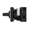 Eaton T0-1-15431/E 1 poliaus kumštelinis jungiklis 20A, 690V AC, juoda/pilka, priekinis montavimas, IP65