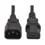 Eaton Tripp Lite Series Power Cord - IEC 60320 C14 to IEC 60320 C13 - 1,8 m (6 ft) - Black