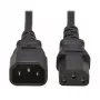Eaton Tripp Lite Series Power Cord - IEC 60320 C14 to IEC 60320 C13 - 6 ft (1,83 m) - Black