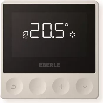 Eberle ATR 4500 paviršinio montavimo patalpos termostatas 5-30°C baltas RAL9016 567195457600