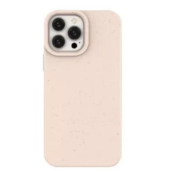 Eco Apple iPhone 14 Pro Max Silikono Biologiškai Skaidomas Dangtelis Rožinis