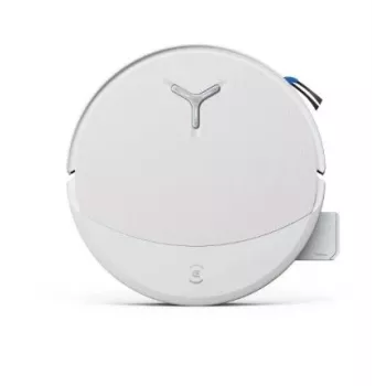 ECOVACS DEEBOT T90 Omni Robotinis dulkių siurblys su automatine iškrovimo ir plovimo stotele, 3000 Pa, baltas