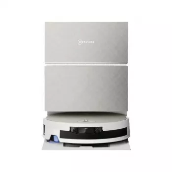 ECOVACS DEEBOT X12 PRO OMNI Robotų dulkių siurblys su šluoste, 8000 Pa, baltas