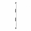 EDBAK ULS3337 Universal LED System 3 spintelėms 600 x 337,5 mm | Juoda