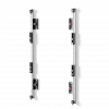 EDBAK ULS3337 Universal LED System 3 spintelėms 600 x 337,5 mm | Juoda
