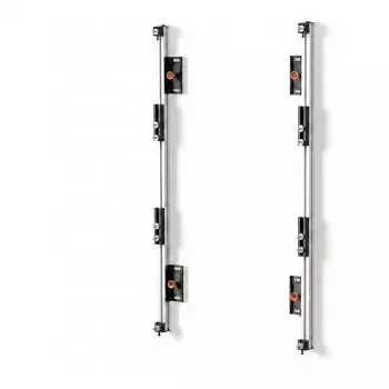 EDBAK ULS3337 Universal LED System 3 spintelėms 600 x 337,5 mm | Juoda