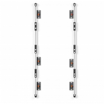 EDBAK ULS4337 Universal LED System 4 spintelėms 600 x 337,5 mm, juoda