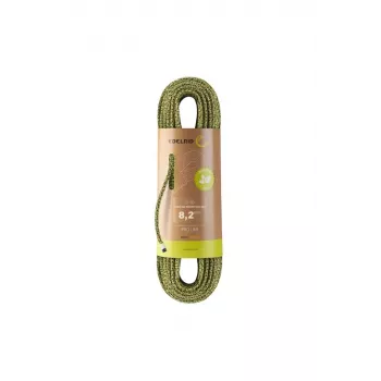 EDELRID Lina Starling Protect Eco Dry 8,2mm 70m Yellow-Night laipiojimo virvė