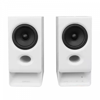 Edifier R20BT Compact Bluetooth 2.0 Speakers with Ambient Light, White