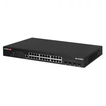 Edimax Pro TGS-5428PLX 28 portų L2+ valdomas kelių gigabitų PoE++ komutatorius su 24x 2.5GBase-T ir 4x 10G SFP+ uplink