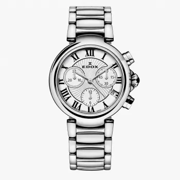 EDOX Women's Automatic Watch 10220-3M-AR 35mm Stainless Steel