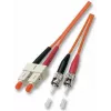 EFB dvipusis šviesolaidinis kabelis SC-ST OM3 50/125µm LSZH Aqua 5m
