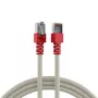 EFB ECOLAN Cat.5e SF/UTP kryžminis pataisos kabelis, RJ45, CCA, PVC, pilkas, 0,5m