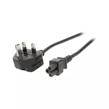 EFB EK499.1,8 maitinimo laidas UK BS 1363A į IEC C5, 1,8 m, juodas, 3x0,75 mm²