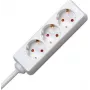 EFB Electronics Power Strip 3x Schuko CEE 7/7 1,5m Black