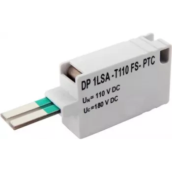 EFB-Elektronik 1DA Fine Protection su FailSafe, 48 V DC, duomenų linijos apsaugos nuo viršįtampių modulis, PTC, DIN bėgelio montavimas, juodas 46150.48