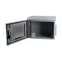 EFB Elektronik 691707IP55.2G - 19 inch 7U IP55 sieninis spintos korpusas, pilkas (RAL 7035), 600x600x400 mm, 100 kg apkrova