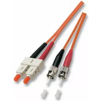 EFB-Elektronik ECOFIBER Duplex Jumper SC-ST 50/125µ OM3 LSZH Aqua 3.0mm 15m
