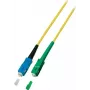 EFB Elektronik ECOFIBER O0928.10 šviesolaidinis komutacinis kabelis Simplex SC/APC 8 deg, 9/125 um, 10 m, LSZH