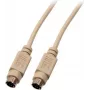 EFB-Elektronik Keyboard/Mouse Connection Cable, 2x PS/2, Male-Male, 3,0m, Beige