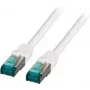 EFB-Elektronik RJ45 Patch Cable Cat.6A S/FTP LSZH White 0,5m