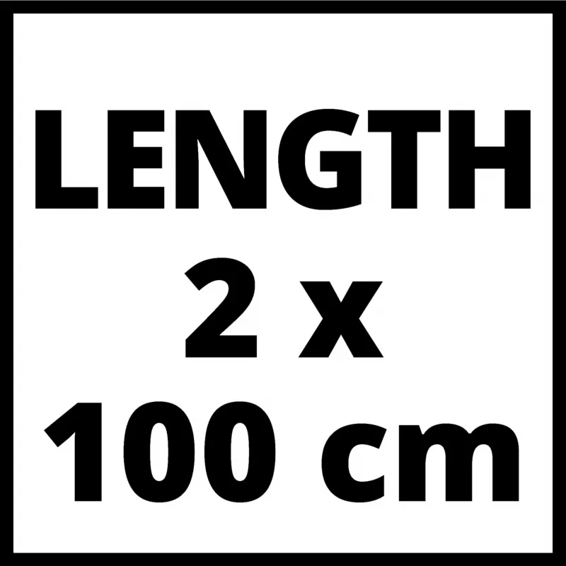 Einhell aliuminio kreipiamoji juosta 2x1000mm (4502118)