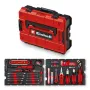 EINHELL-KWB E-Case Tool Case Moving, 79 dalių (juoda/raudona)