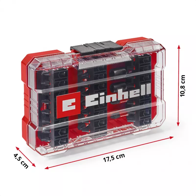 EINHELL-KWB Impact Bit Set in M-CASE, 39-Piece (with Sockets)