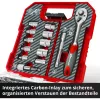 EINHELL-KWB Lizdų ir antgalių rinkinys 1/4 colio 37 dalių L-CASE dėkle